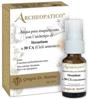 Archeopatico acqua pura magnetizzata con archetipo strontium a 30 cicli armonici 10 ml