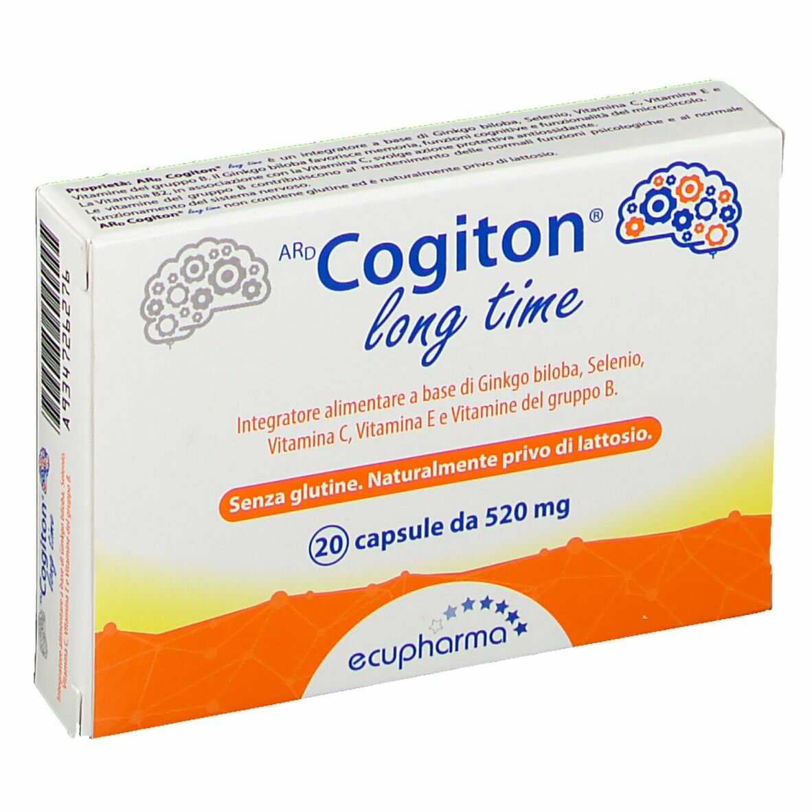 Ard cogiton long time 20 capsule 520 mg