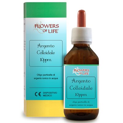 Argento colloidale 10ppm 250 ml flowers of life