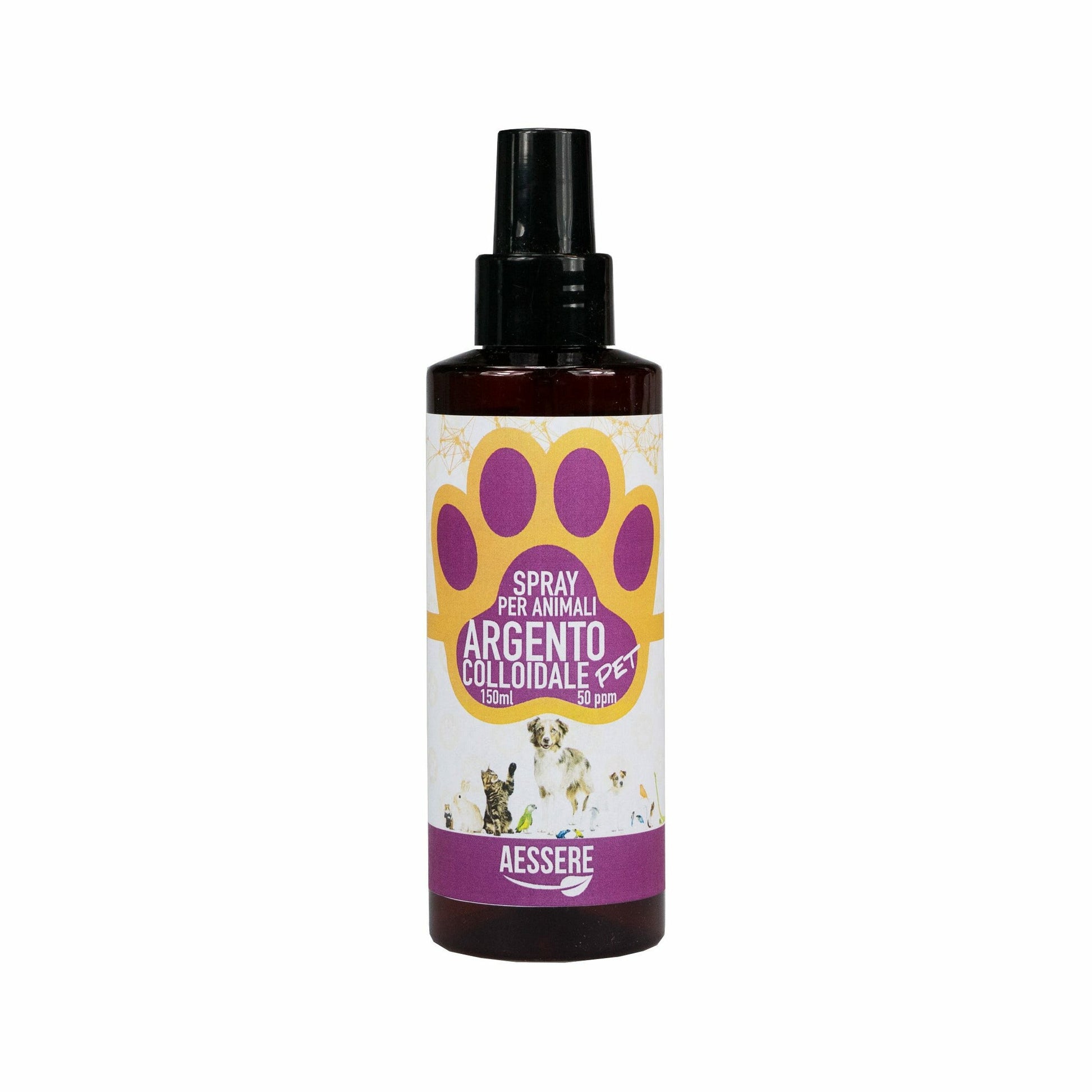 Argento colloidale pet spray 50ppm 150 ml