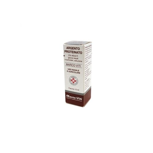 Argento proteinato 2% orl adulti marco viti gocce 10 ml