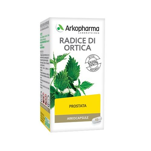 Arkocapsule Radice di Ortica Integratore Prostata 45 Capsule