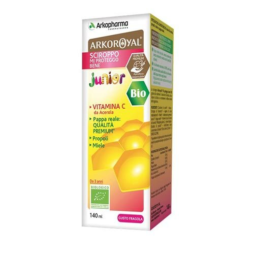 Arkoroyal Mi Proteggo Bene Bio Junior Sciroppo 140 ml