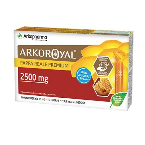 Arkoroyal Pappa Reale 2500 mg Integratore senza zucchero