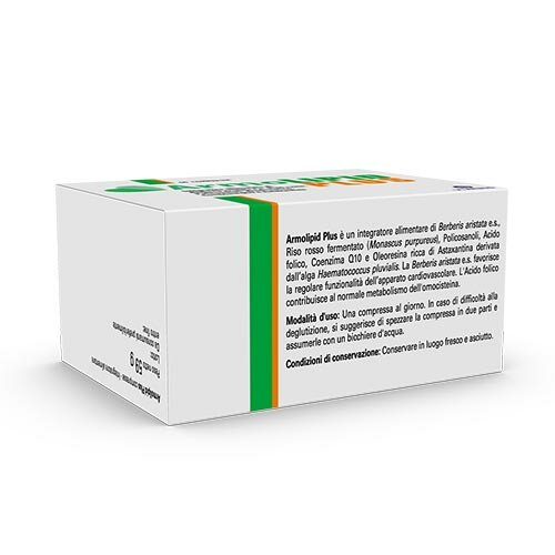 ArmoLIPID Plus Integratore Per Abbassare Colesterolo 60 Compresse