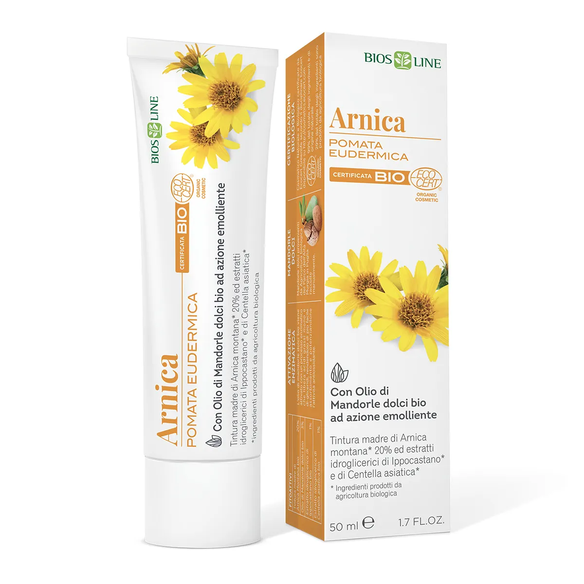 Arnica pomata eudermica bio 50 ml