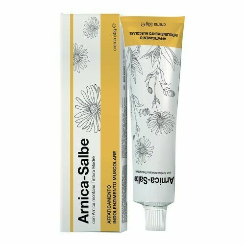 Arnica-Salbe con 10% Arnica Montana Tintura Madre Crema Affaticamento Muscolare 50 g