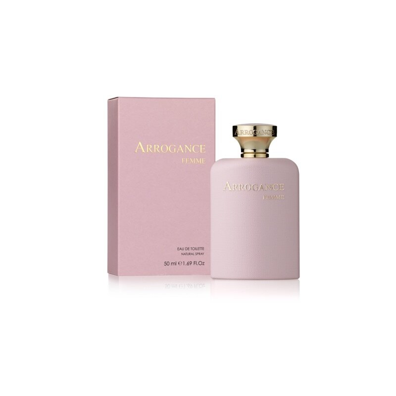 Arrogance femme eau de toilette 50ml