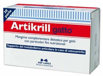 Artikrill gatto 30 perle in blister