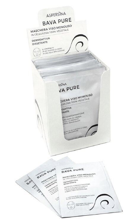 Aspersina bava pure maschera monouso 15 ml