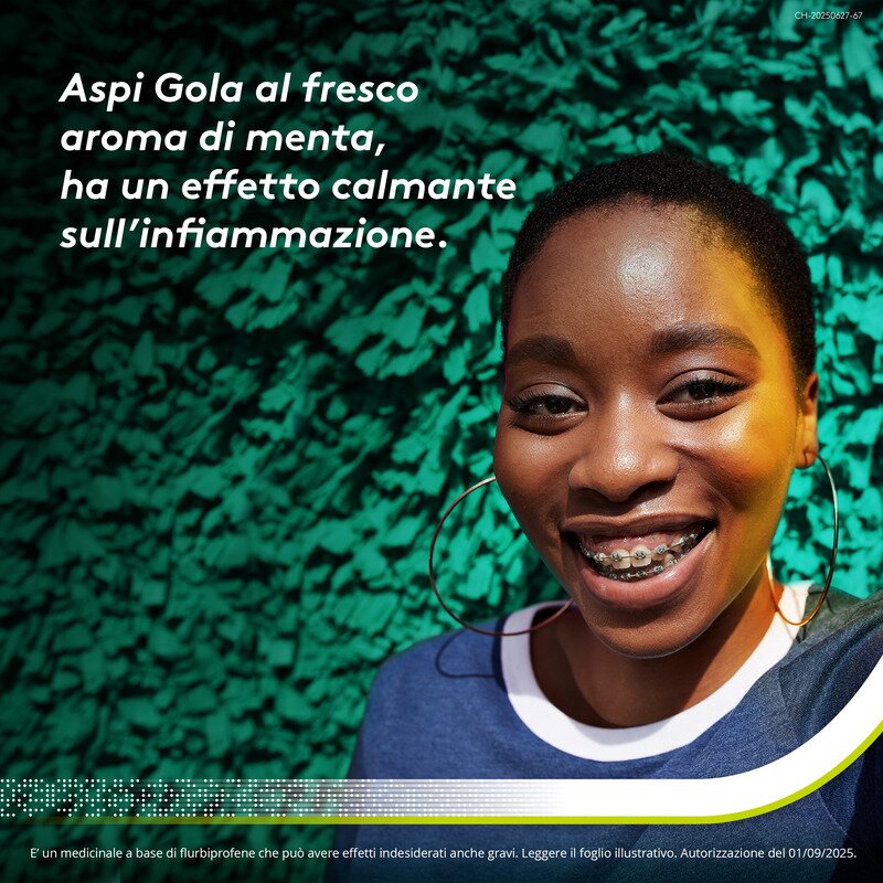 Aspi Gola Spray Antinfiammatorio per Mal di Gola 15ml