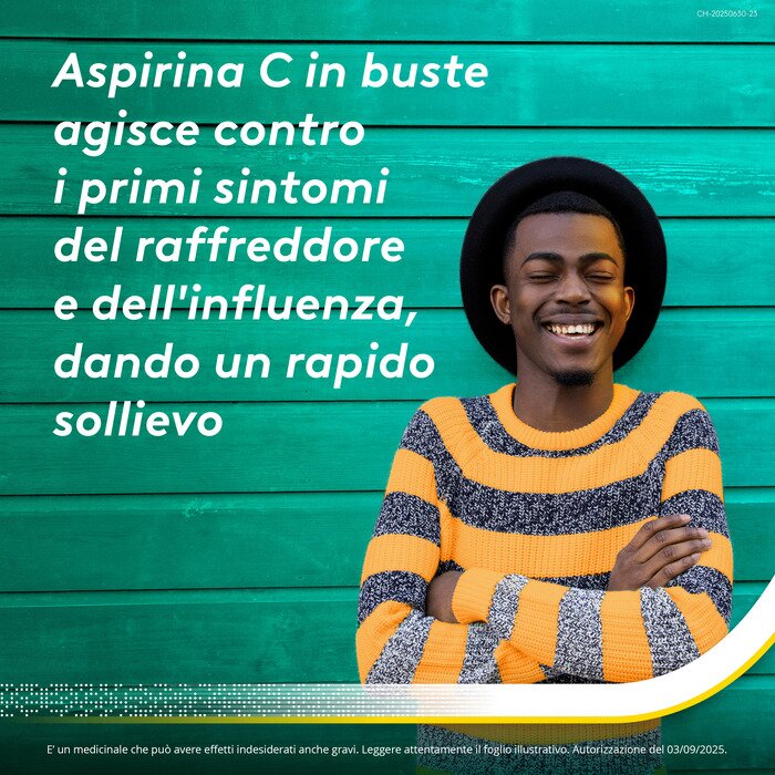 Aspirina C per Raffreddore Febbre e Influenza 10 Buste