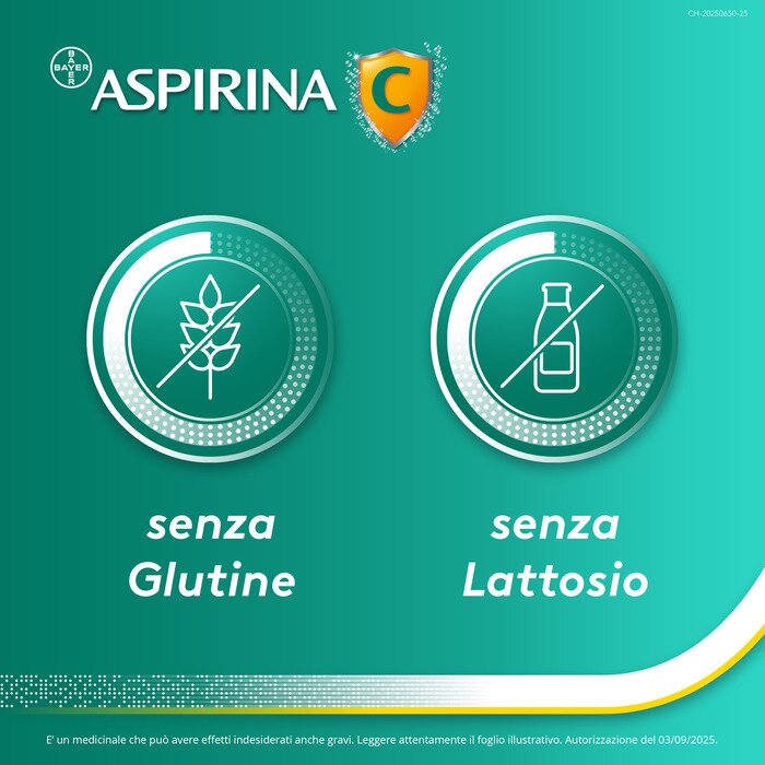 Aspirina C per Raffreddore Febbre e Influenza 10 Buste