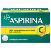Aspirina C per Raffreddore Febbre e Influenza 20 Compresse Effervescenti