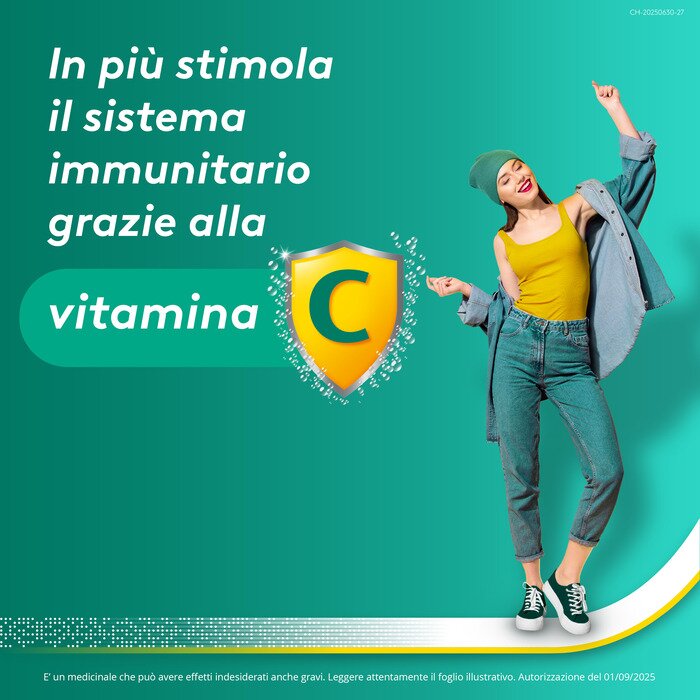 Aspirina C per Raffreddore Febbre e Influenza 40 Compresse Effervescenti