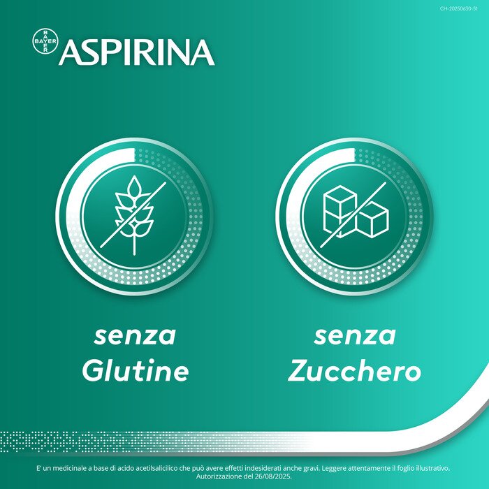 Aspirina in Granuli Antidolorifico Mal di Testa 10 Bustine