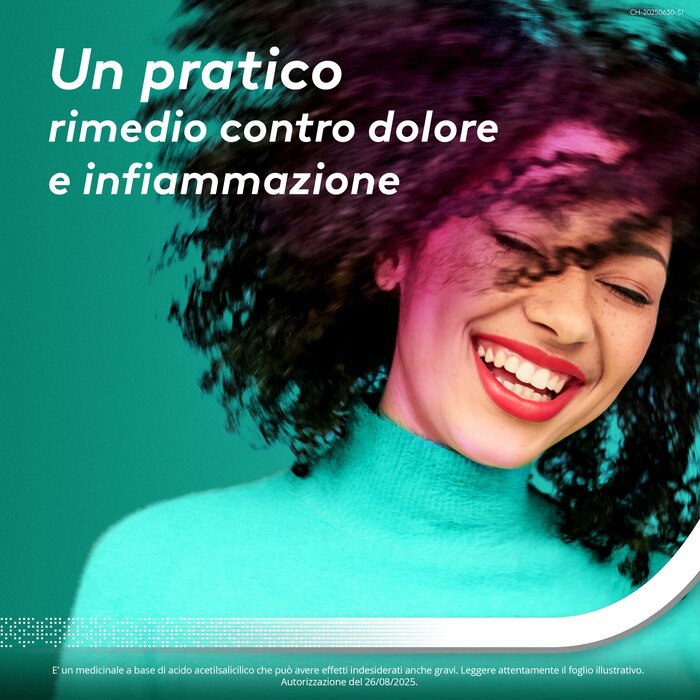 Aspirina in Granuli Antidolorifico Mal di Testa 20 Bustine