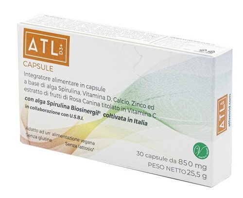 Atl d3+ 30 capsule