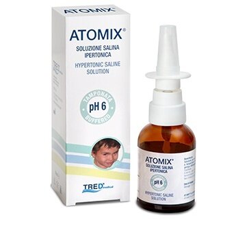 Atomix soluzione salina lavaggi nasali