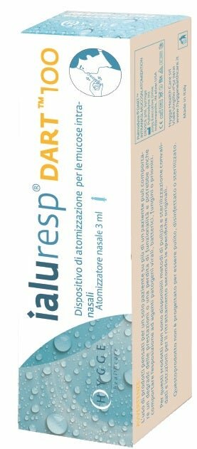 Atomizzatore nasale ialuresp dart 100 3 ml