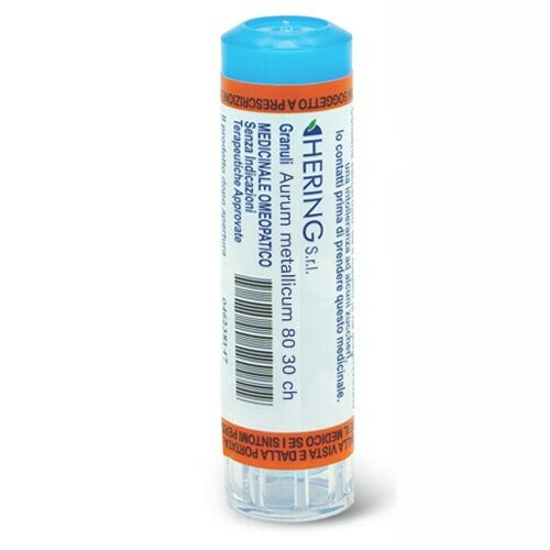 Aurum metallicum 80 granuli 30 ch contenitore multidose
