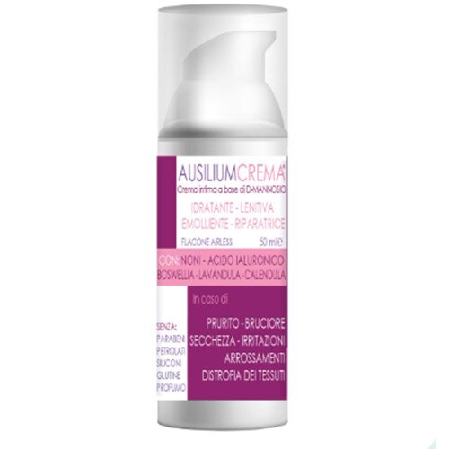 Ausilium Crema Idratante e Lenitiva Flacone Airless 50 ml 