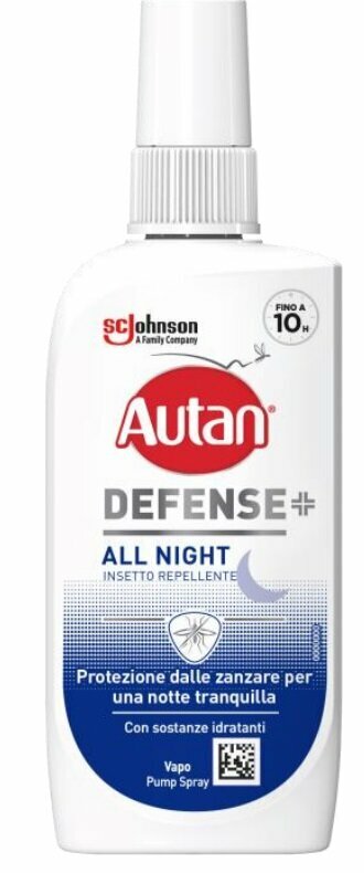 Autan Defense All Night Antizanzare Spray 100 ml