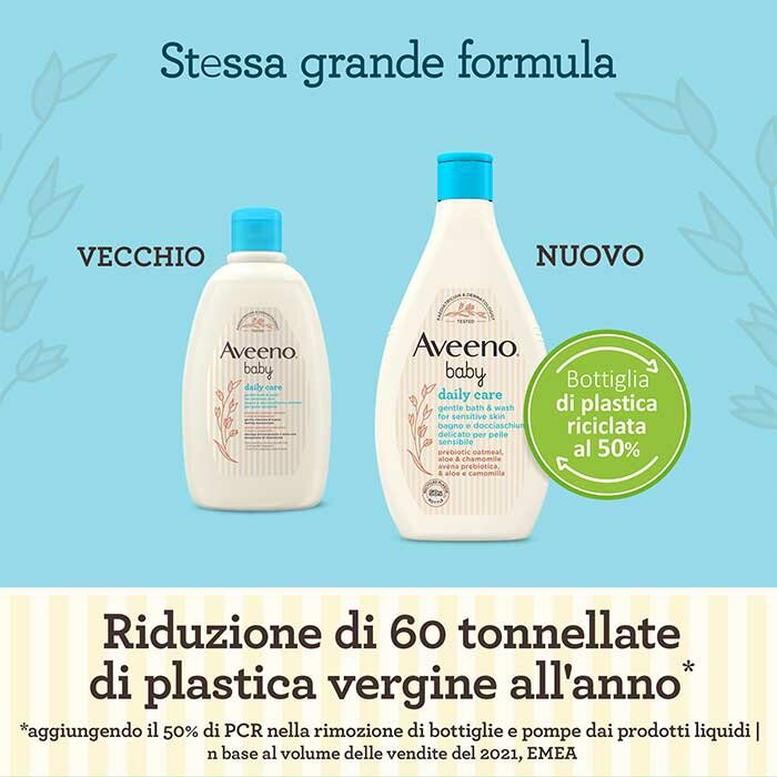Aveeno Baby Daily Care Bagno e Docciaschiuma Delicato 400 ml