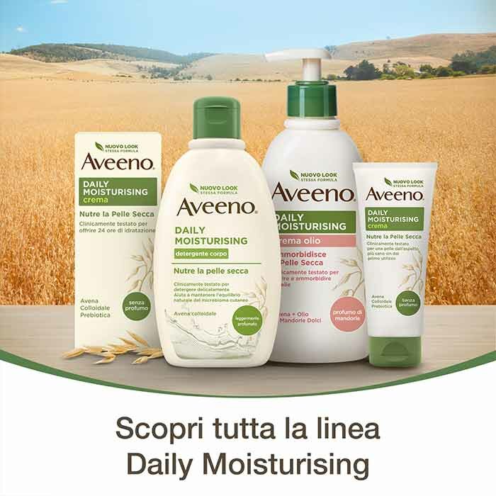 Aveeno Bagno Doccia Idratante Nutriente Pelle Secca 300 ml