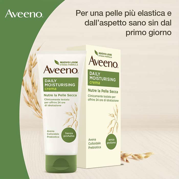 Aveeno Cream Crema Idratante Pelle Secca 100 ml
