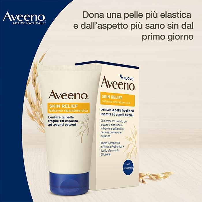 Aveeno Skin Relief Cica Balsamo Riparatore 50 ml