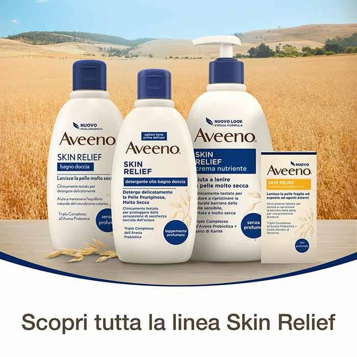 Aveeno Skin Relief Cica Balsamo Riparatore 50 ml