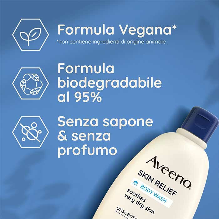 Aveeno Skin Relief Wash Bagno Doccia 500 ml