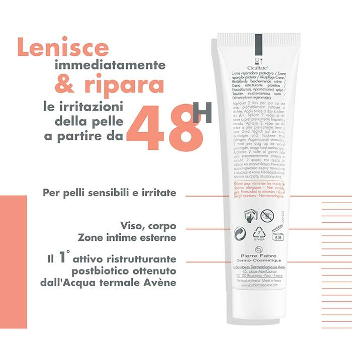 Avène Cicalfate+ Crema Ristrutturante Protettiva 40 ml 