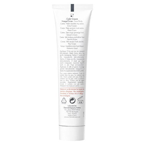 Avène Cold Cream Crema Idratante Viso E Corpo 40 Ml