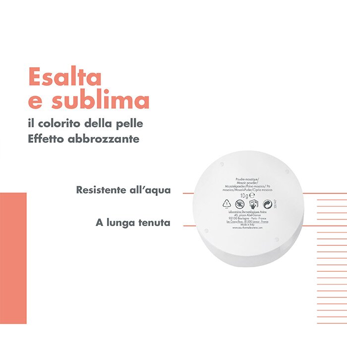 Avène Couvrance Cipria Mosaico Effetto Sole 10 g