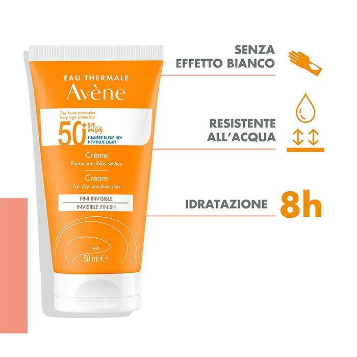Avène Crema Solare Viso SPF 50+ Protezione Molto Alta 50 ml