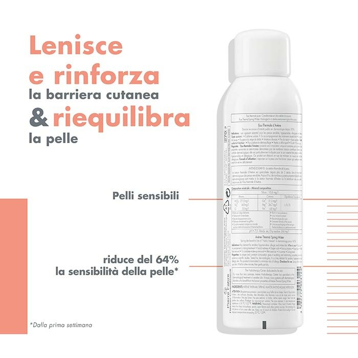 Avène Eau Thermale Acqua Termale Spray Pelle Sensibile 150 ml