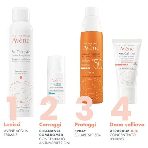Avène Eau Thermale Acqua Termale Spray Pelle Sensibile 50 ml