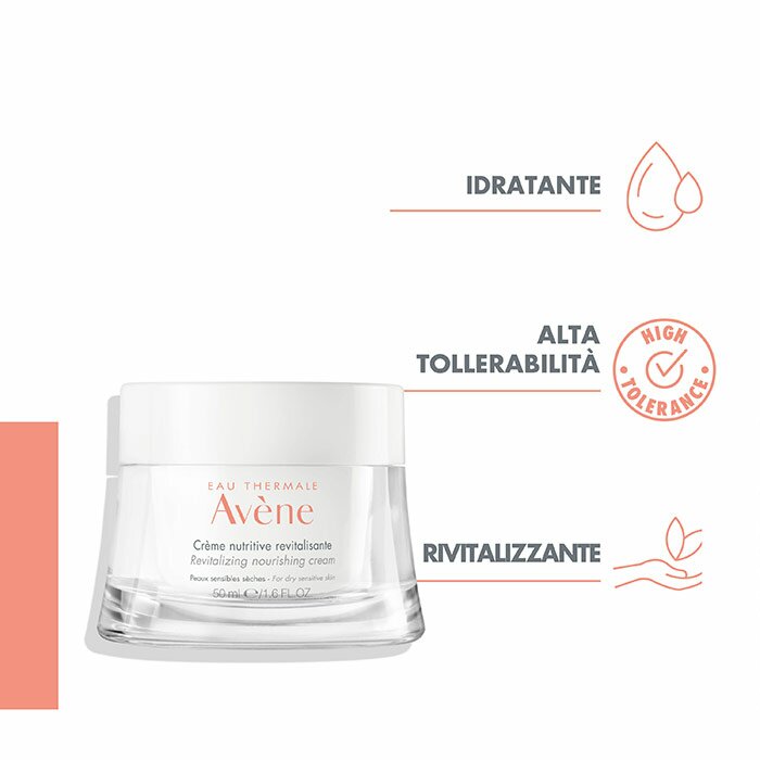 Avène Eau Thermale Crema Nutritiva Rivitalizzante 50 ml