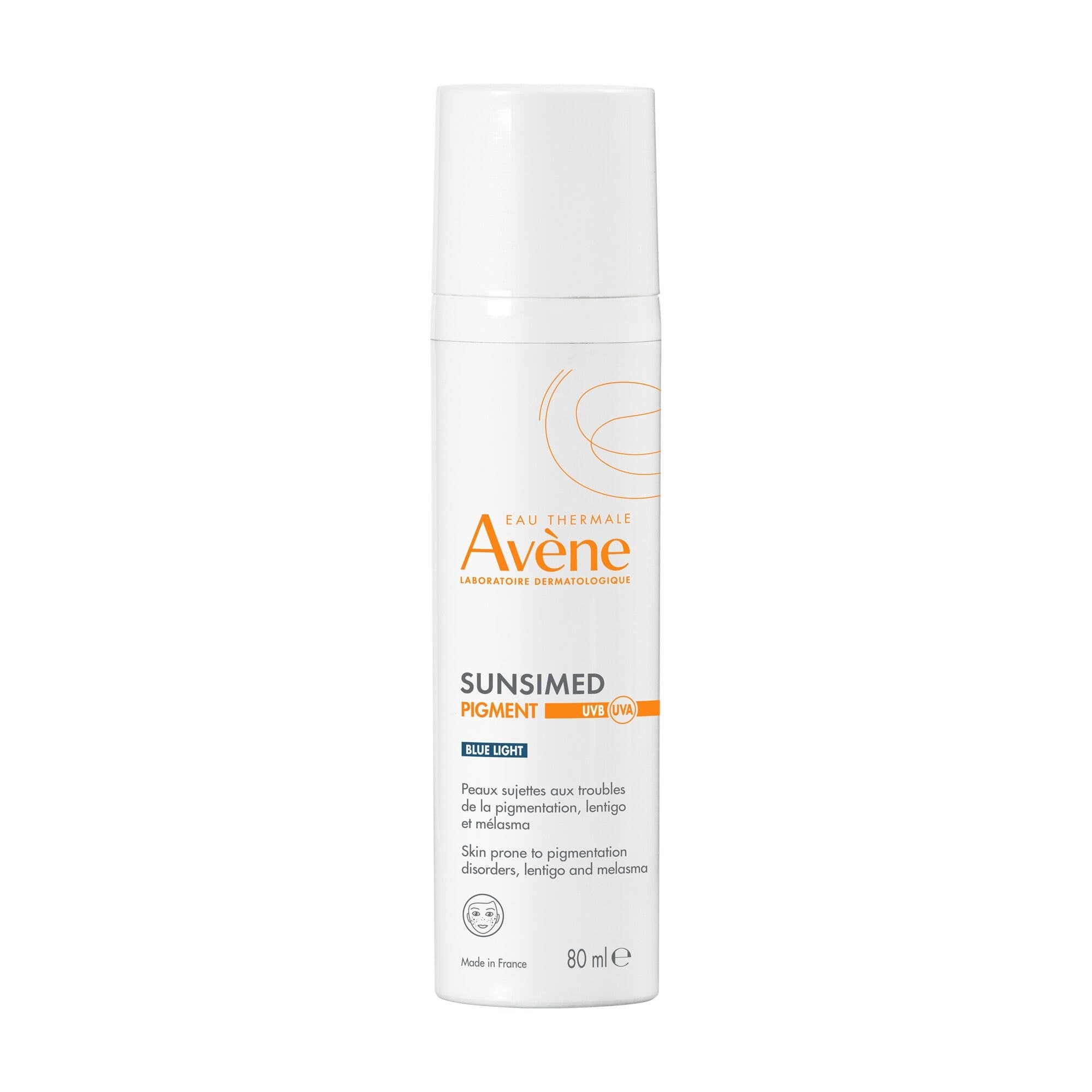Avene eau thermale sunsimed pigment  crema solare viso e corpo 80ml
