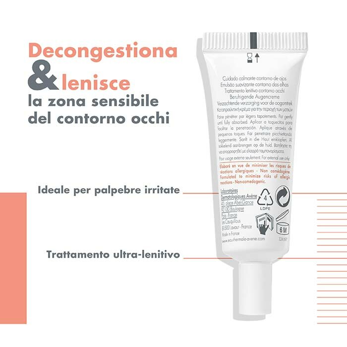 Avène Eau Thermale Trattamento Lenitivo Contorno Occhi 10 ml