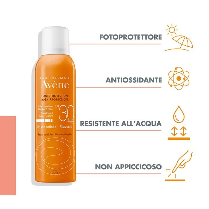 Avène Nebulizzatore Spray Olio Spf 30 Alta Protezione 150 ml