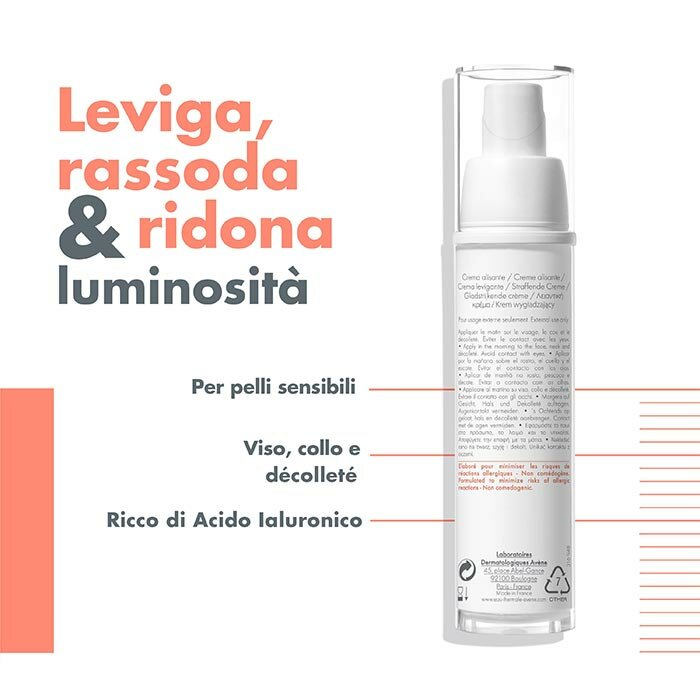 Avène Physiolift Giorno Crema Levigante Antirughe 30 ml