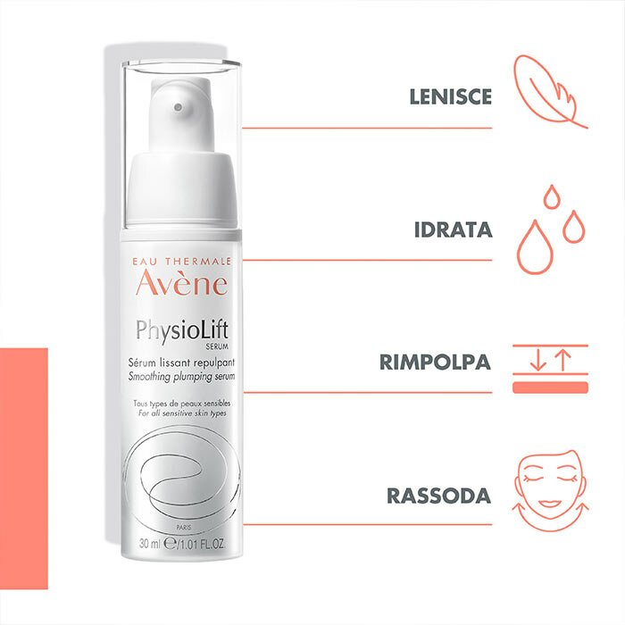 Avène Physiolift Siero Levigante Rimpolpante 30 ml