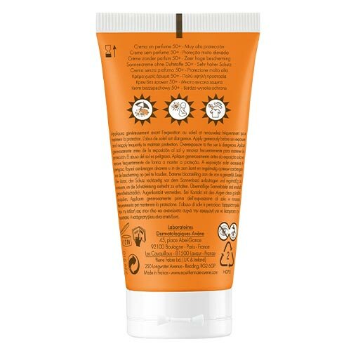 Avène Solare Senza Profumo SPF 50+ Protezione Molto Alta 50 ml