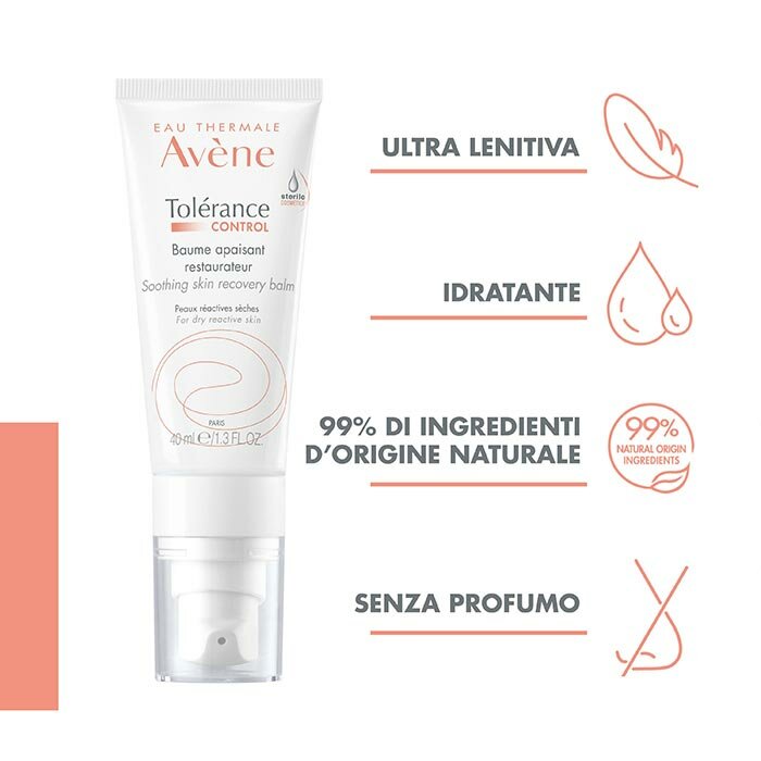 Avène Tolerance Control Balsamo Lenitivo Riequilibrante Pelli Sensibili 40 ml