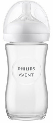 Avent biberon natural 3,0 vetro 240 ml