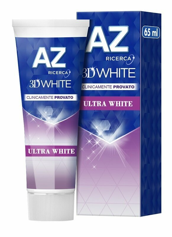 Az 3d ultrawhite dentifricio 65ml