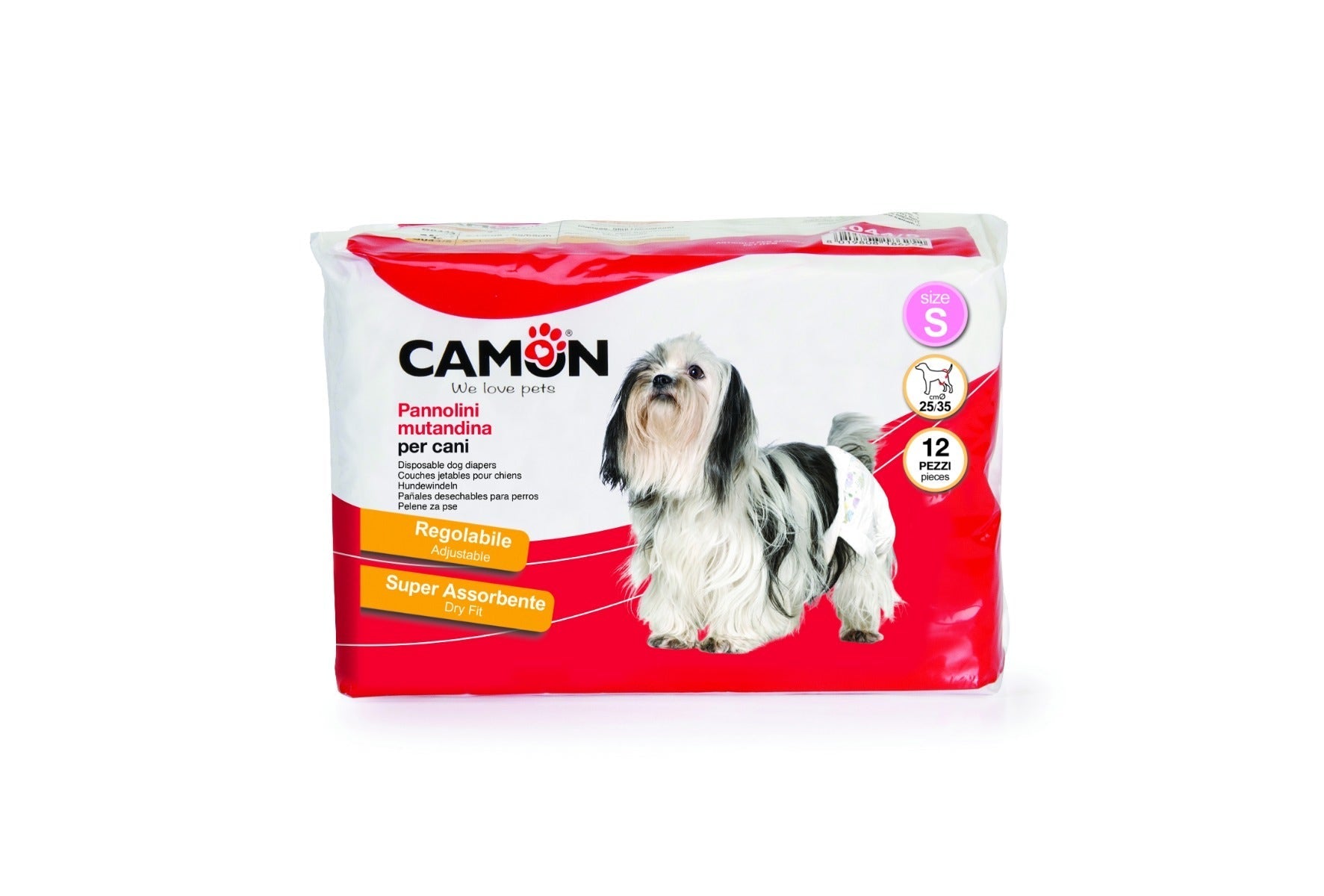 Camon Pannolini A Mutandina Cani Taglia S